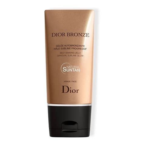 dior bronze self tanning jelly gradual glow - face|Dior bronze gradual glow.